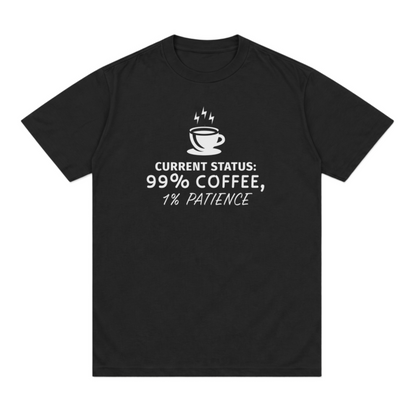 99% coffee tee
