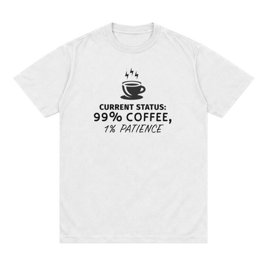 99% coffee tee