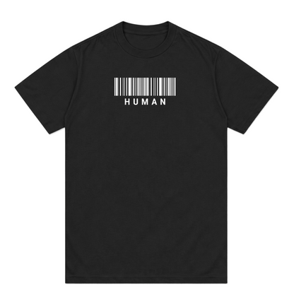 human barcode tee